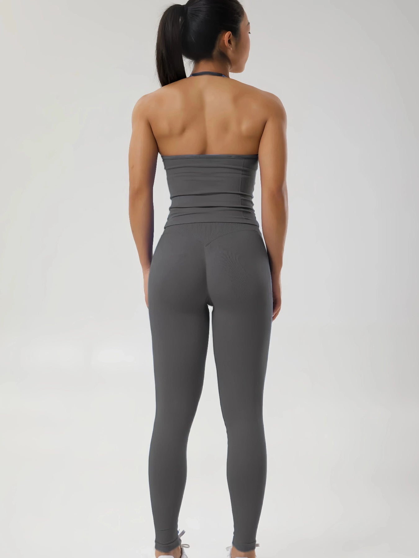 3 Pack Women Elastic Breathable Tummy Control Squat Proof High Waist Yoga Pants